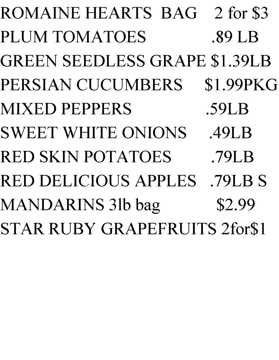 Circus Fruits Weekly